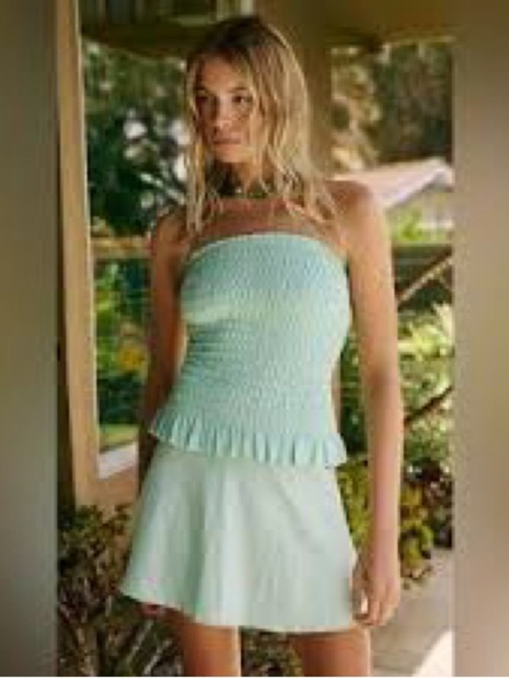 Free People Lora Skirt Set
